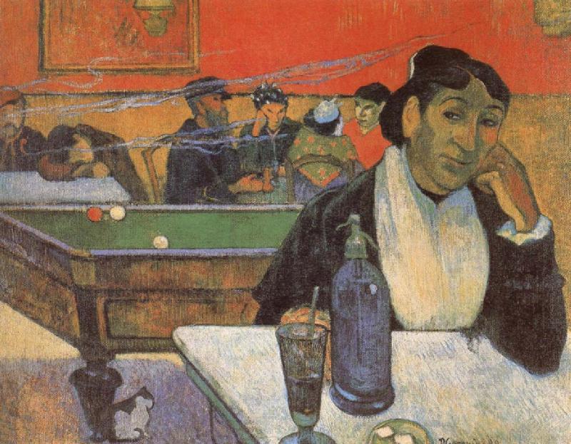 Paul Gauguin Night Cafe in Arles china oil painting image